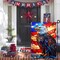 4th of July Patriotic Garden Flag for Outside 12×18 Inch Double Sided Memorial Day Independence Day Garden Flags with American Eagle Glass Style
